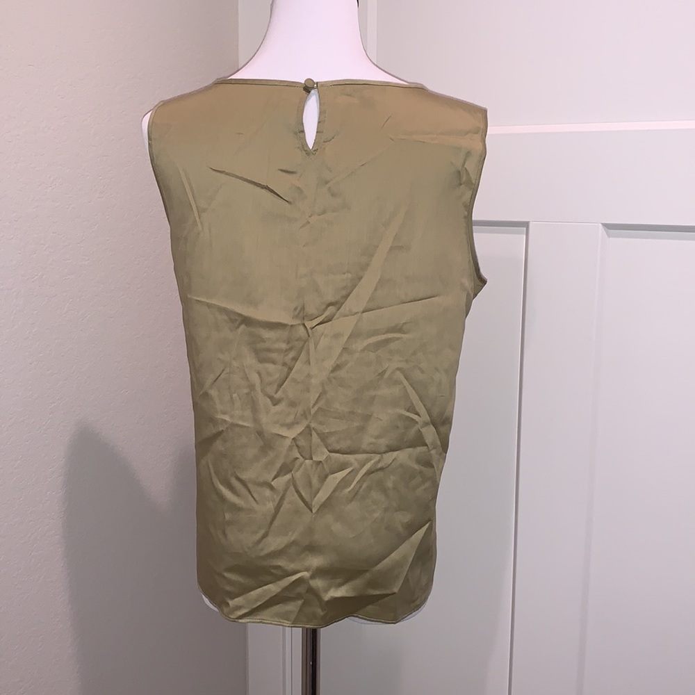 NWT Talbots Ruffle Front Blouse - Picture 5 of 9
